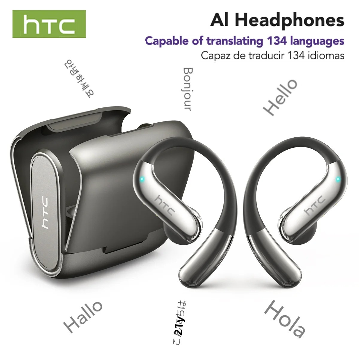 Wired Earphone Lightning - Słuchawki Bluetooth HTC NE23 V6.0 OWS