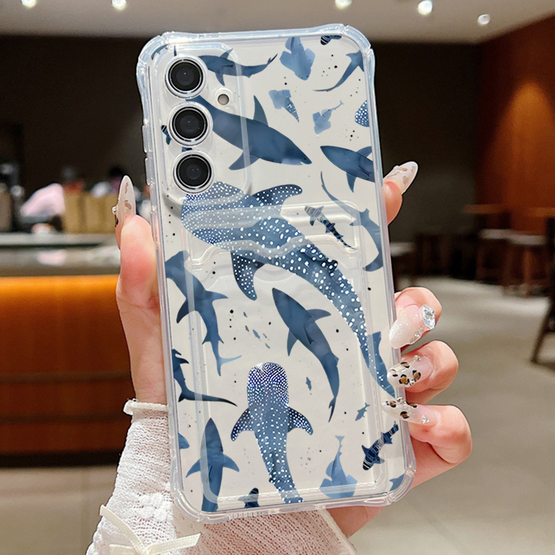Samsung Galaxy A55 - Etui na telefon Ocean Shark Whale