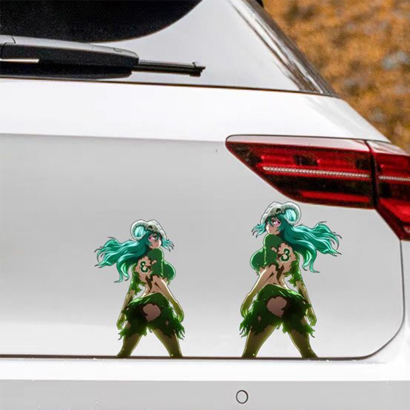 Tablet Cute Accessories - Naklejka na samochód Bleach Cute Nelliel