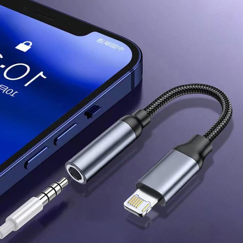 Kabel AUX 3,5 mm Jack 8-pinowy – Wired Earphone Lightning recenzja i cena