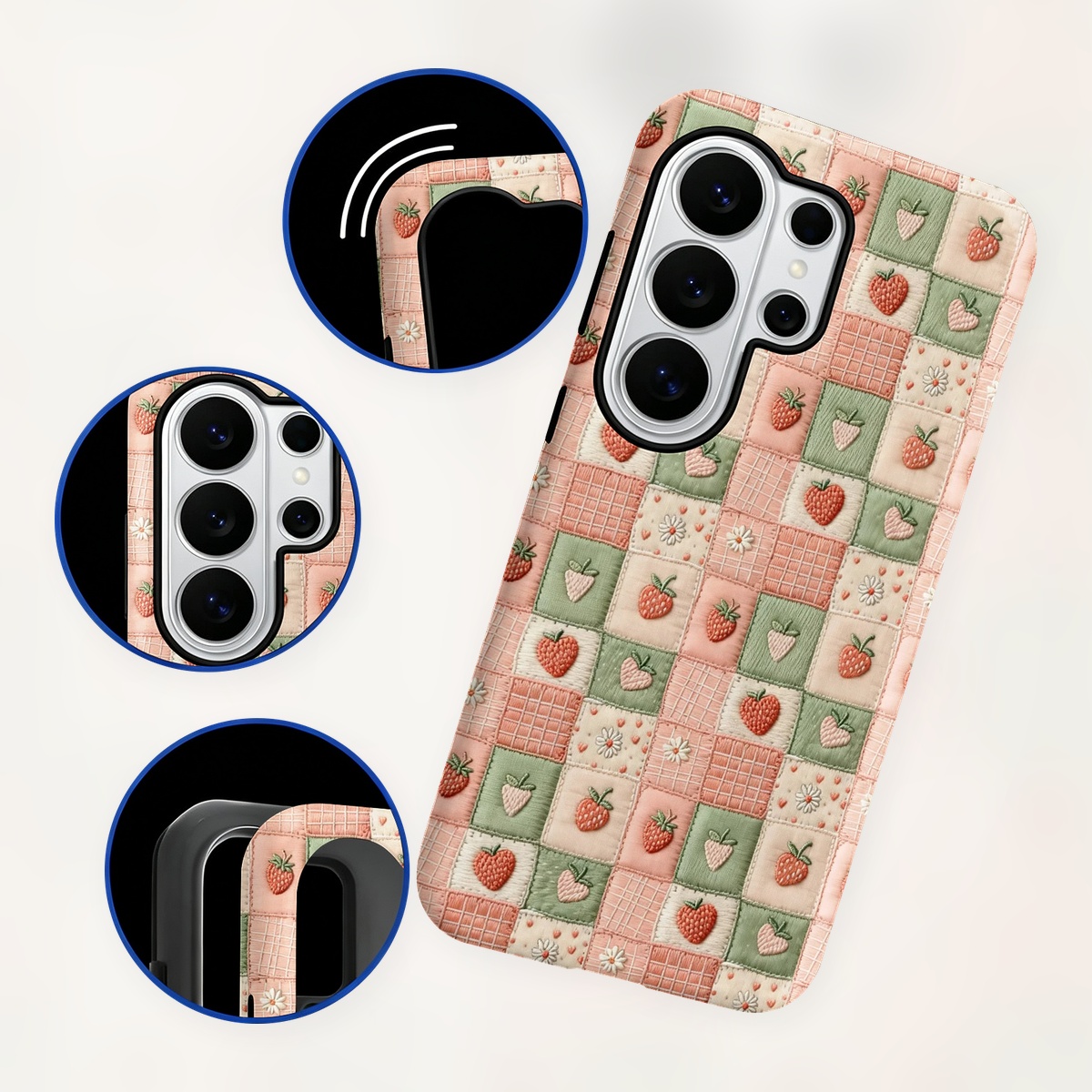 Haftowane etui na telefon 2 w  – Samsung Galaxy S24 recenzja i cena