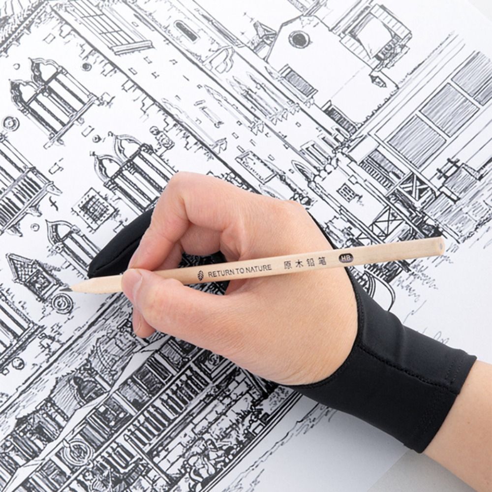 1 szt. Proste rękawice malarsk – Drawing Glove Artist recenzja i cena