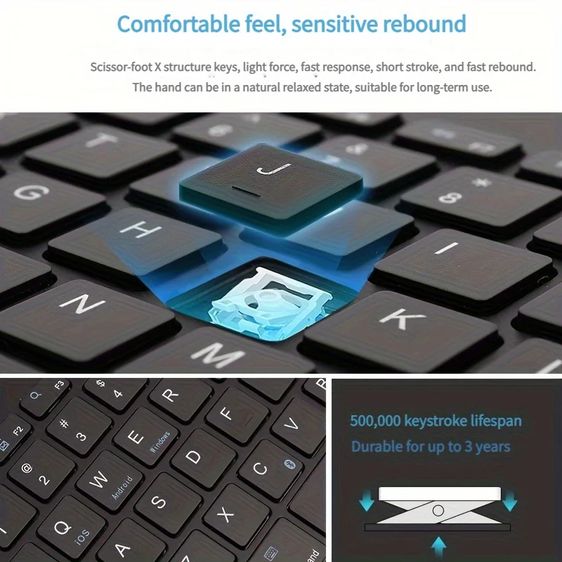 Bezprzewodowa klawiatura Bluet – Android Tablet Gaming Accessories recenzja i cena