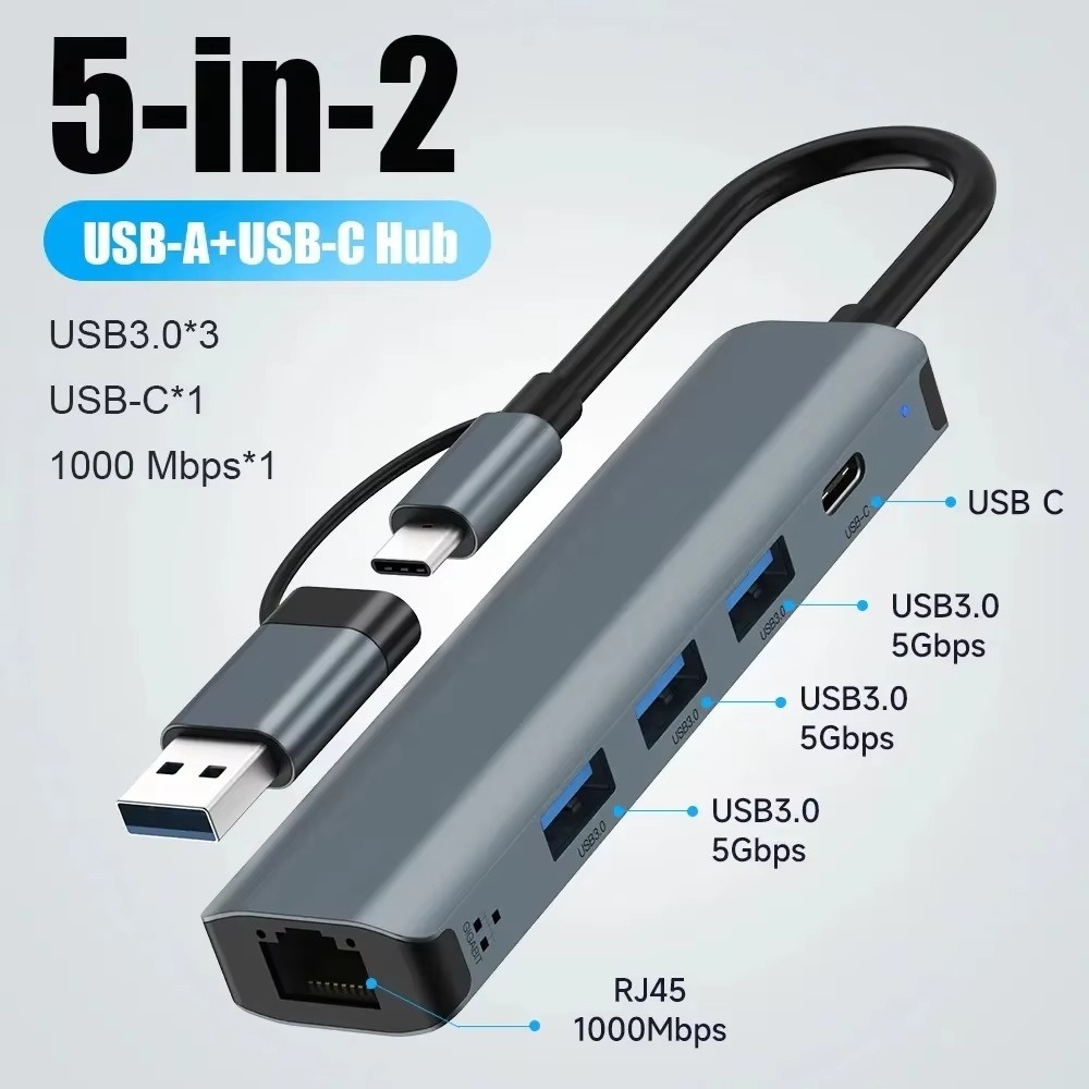 Wieloportowy hub USB-C, stacja – Usb Hub Type C recenzja i cena