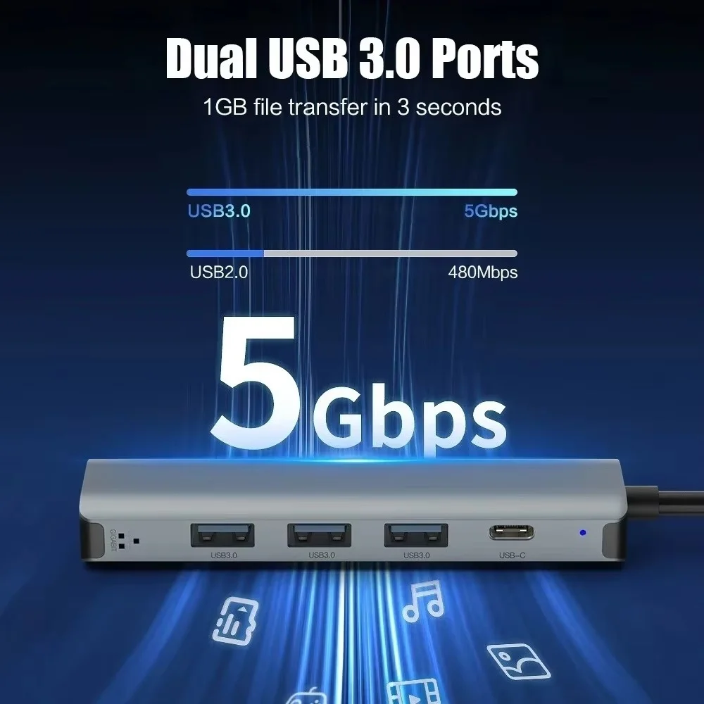 Wieloportowy hub USB-C, stacja – Usb Hub Type C recenzja i cena